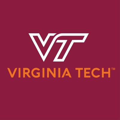 Official Virginia Tech logo with maroon background
